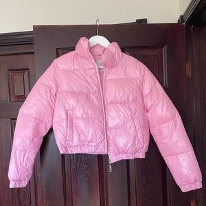 Ziai Pink Puffer Jacket EU 36
